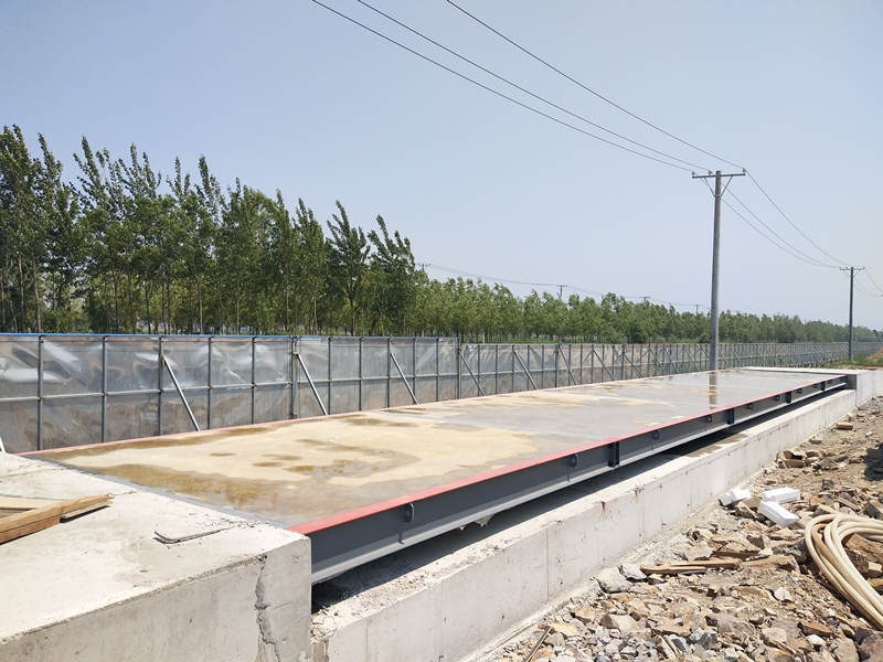 遼寧200噸3.2*20米鋼混汽車衡